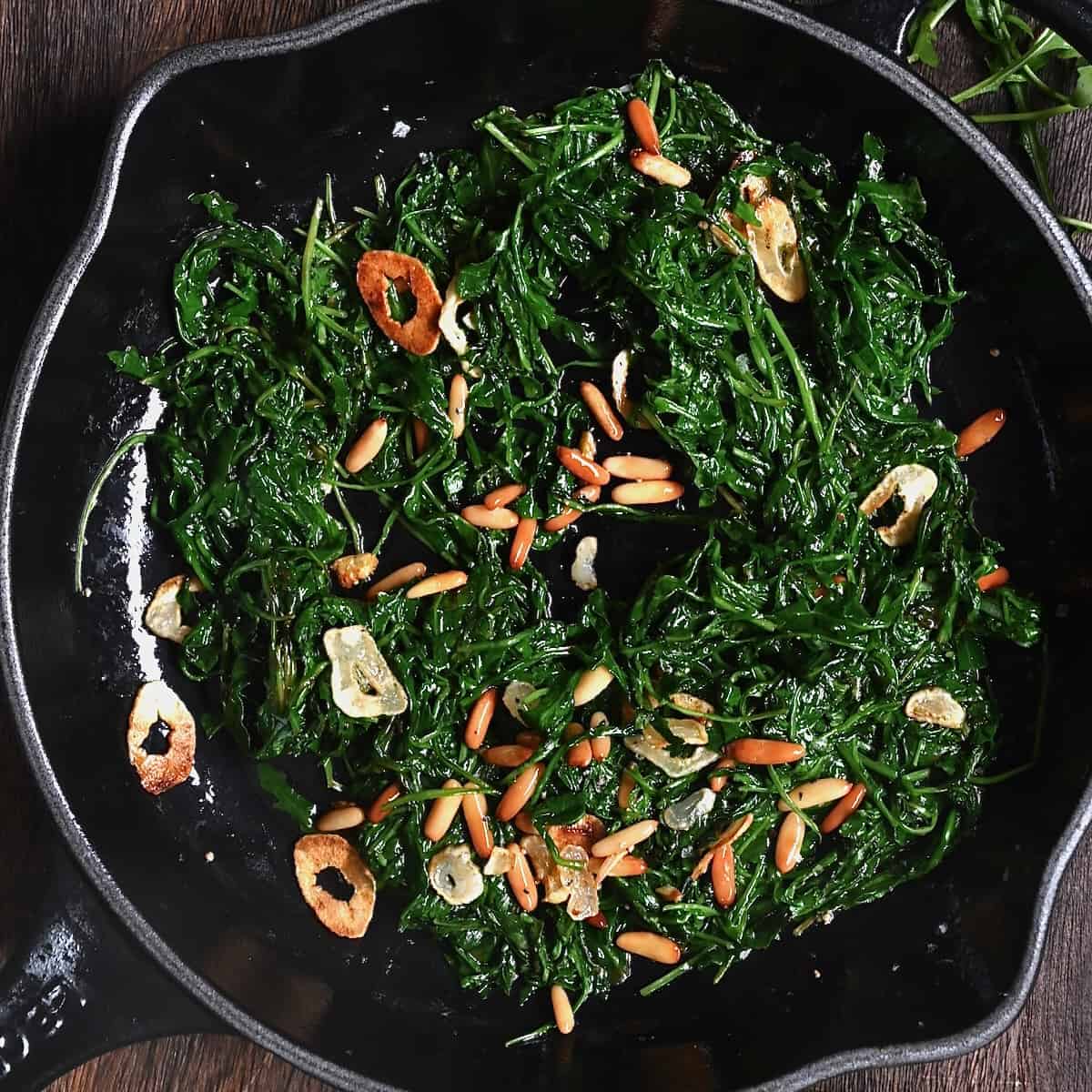 sauteed arugula recipe - Article 2